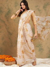 Womens Fashion Ethnic Beige Color Sarees-MLSHWSA1235BEI0ONE
